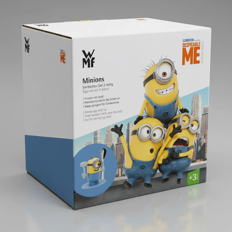Coquetier Les minions avec cuillère - WMF