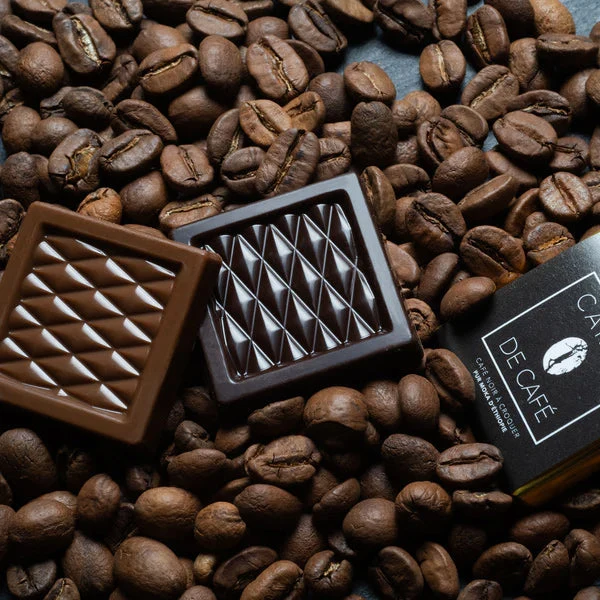 Mini Pyramide Chocolat Lait/Noir Café - 50 Gr | Pralus
