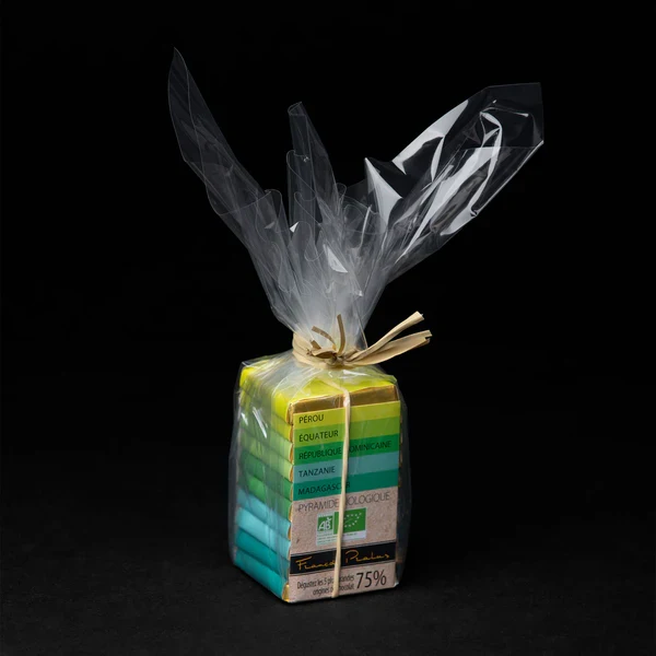 Mini Pyramide Chocolat Bio - 75% cacao - 50 Gr | Pralus
