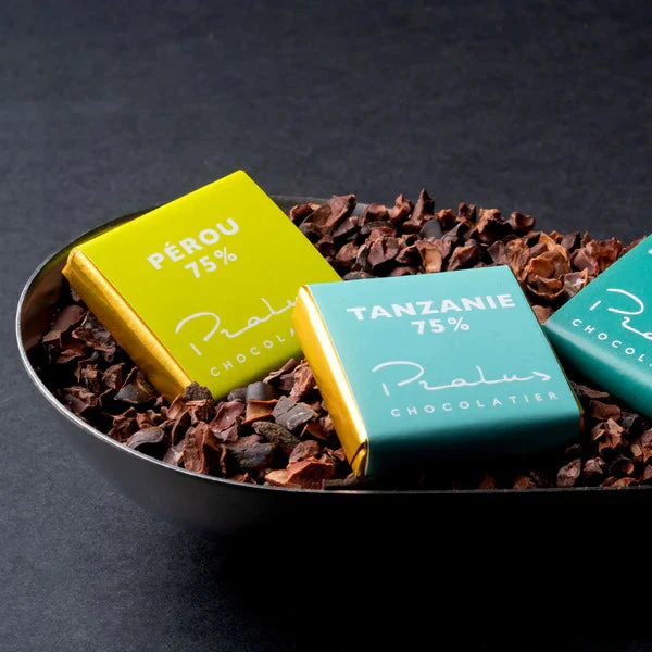 Mini Pyramide Chocolat Bio - 75% cacao - 50 Gr | Pralus