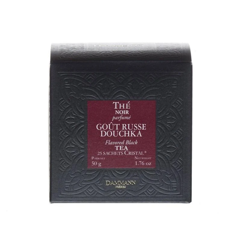 Thé Noir Goût Russe Douchka - 25 sachets | Dammann Frères