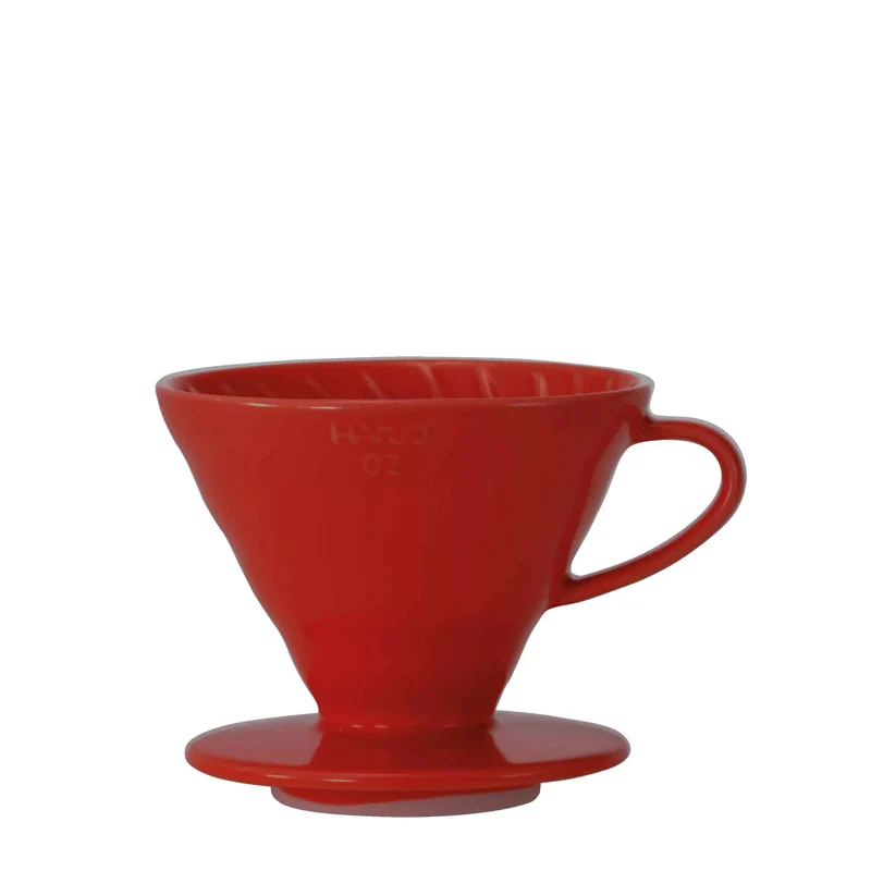Dripper V60 VDCR-02 Céramique Rouge - 1 à 4 Tasses | Hario