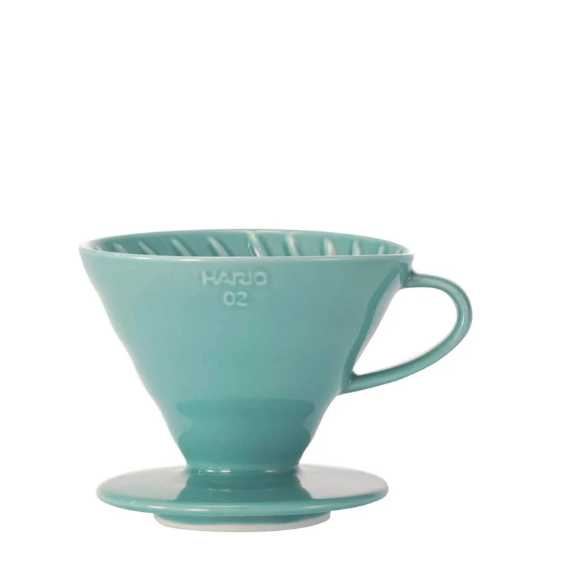Dripper V60 VDC-02 Céramique Bleu Turquois - 4 Tasses | Hario