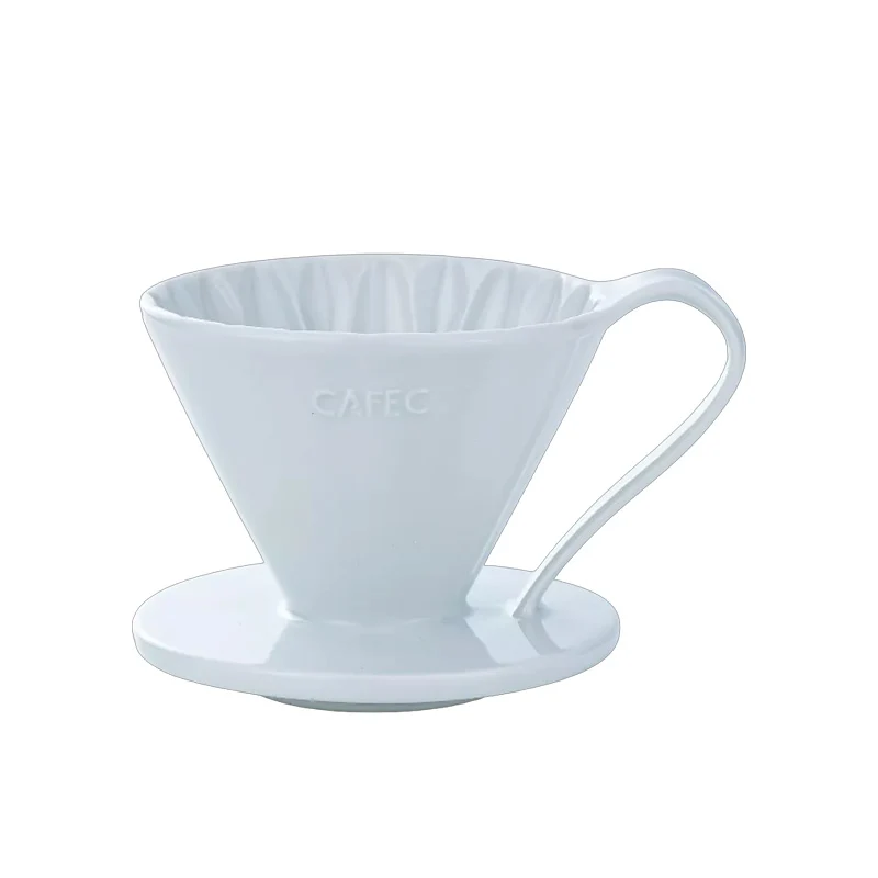 Dripper Céramique Arita Blanc - 1 Tasse | Cafec