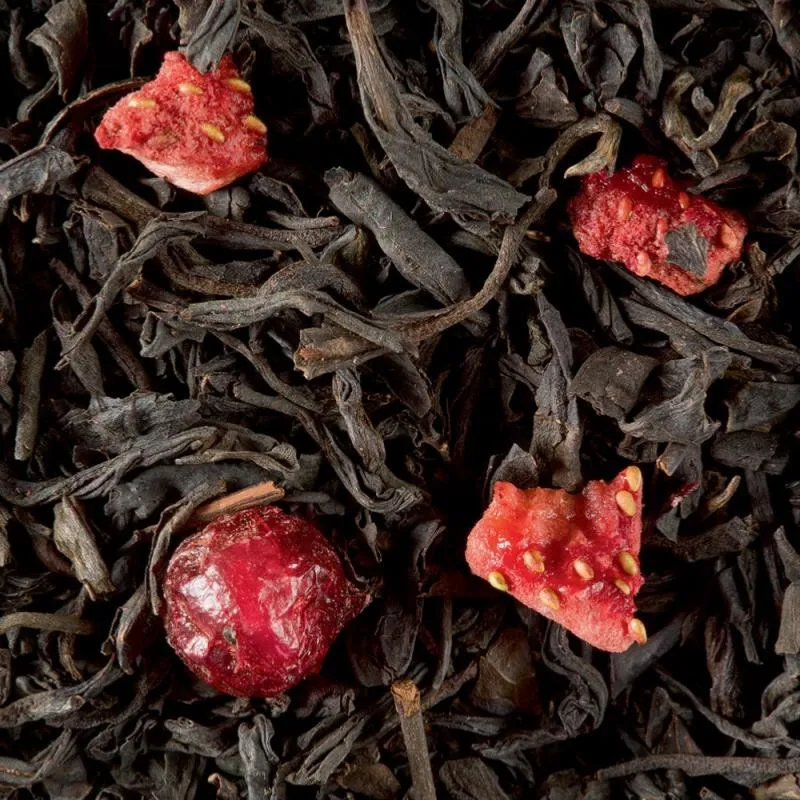 Thé Noir 4 Fruits Rouges - 25 sachets | Dammann Frères
