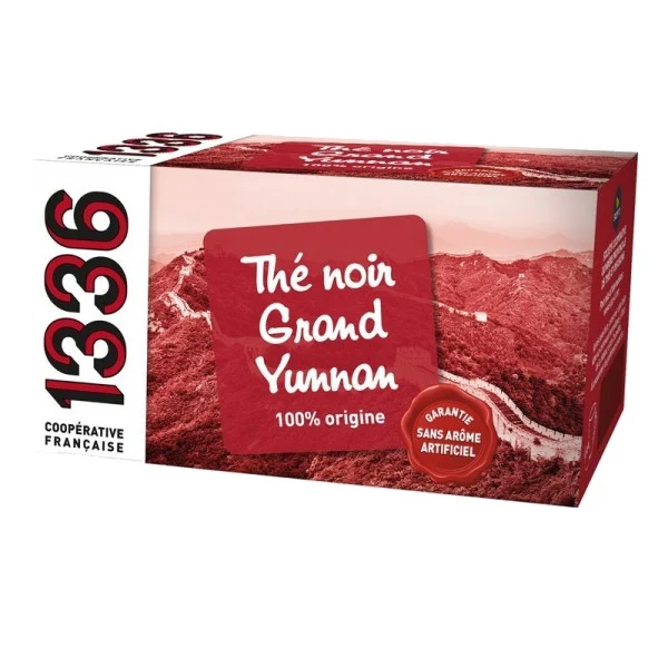 Thé Noir Chine Grand Yunnan - 20 sachets | 1336