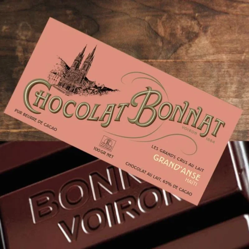 Chocolat au Lait Grand'Anse Haïti - 65% cacao - 100 Gr | Bonnat