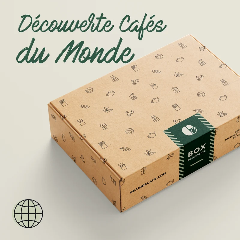 Coffret Découverte Cafés du Monde - 4x250 Gr | 100% Arabica
