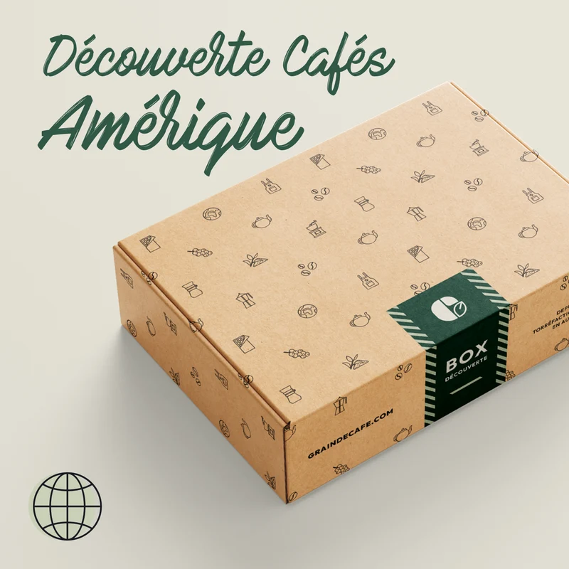 Coffret Découverte Cafés d'Amérique - 4x250 Gr | 100 % Arabica