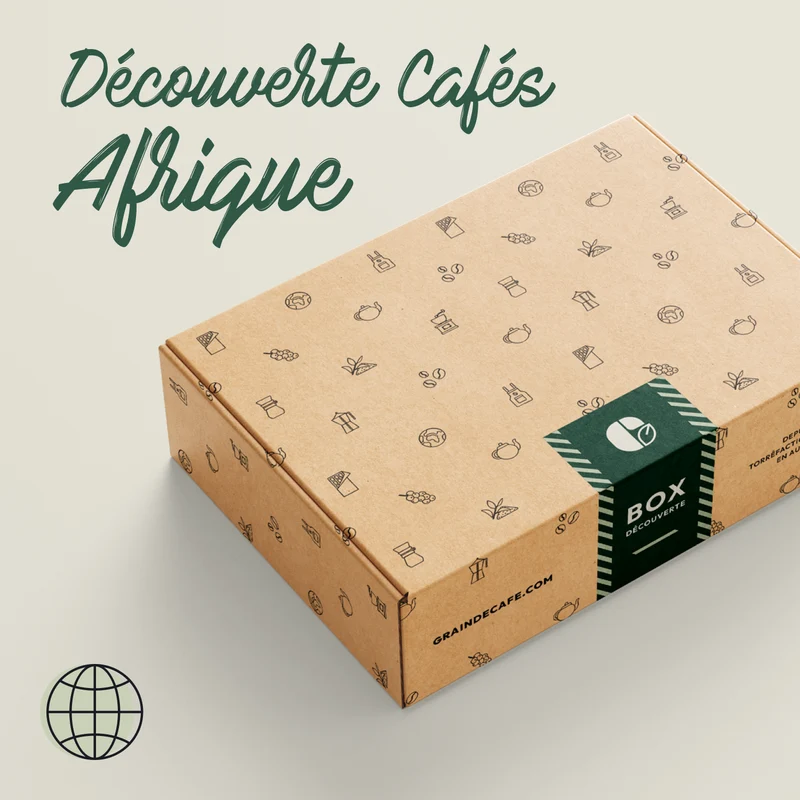 Coffret Découverte Cafés d'Afrique - 4x250 Gr | 100% Arabica