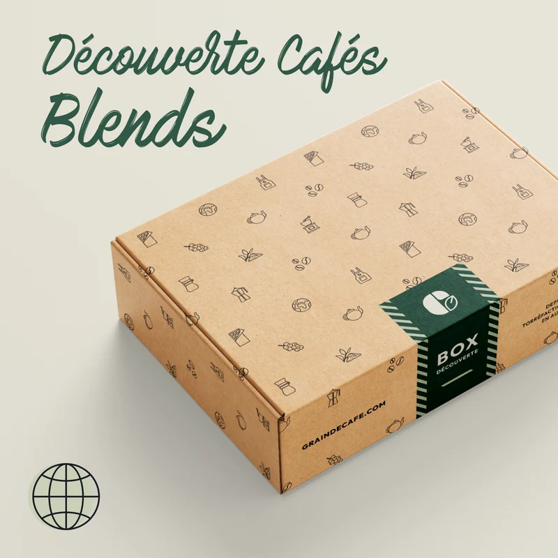 Coffret Découverte Cafés Blends - 4x250 Gr | 100% Arabica