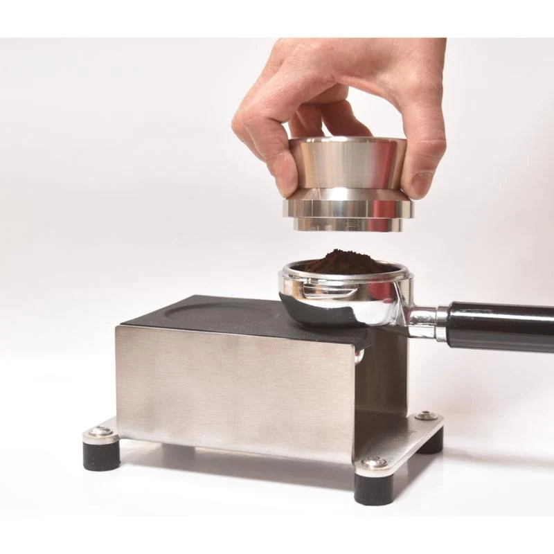 Level Tamper réglable Inox et Alu - ø51mm au ø58mm | JoeFrex
