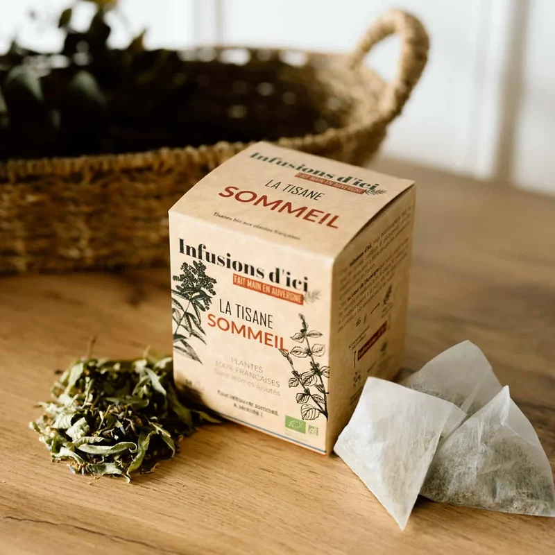 La Tisane BIO Sommeil - 18 sachets | Infusions d'Ici