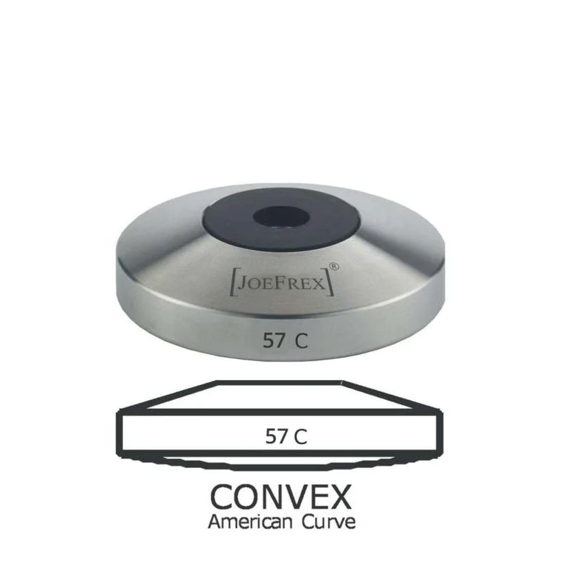 Tamper Base Convex Inox - Ø53mm à Ø58mm | JoeFrex