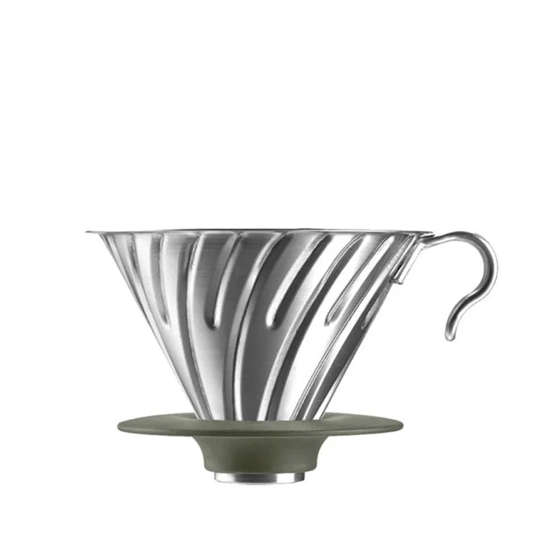 Dripper V60 VDM-02 en acier argent 1/4 Tasses | Hario