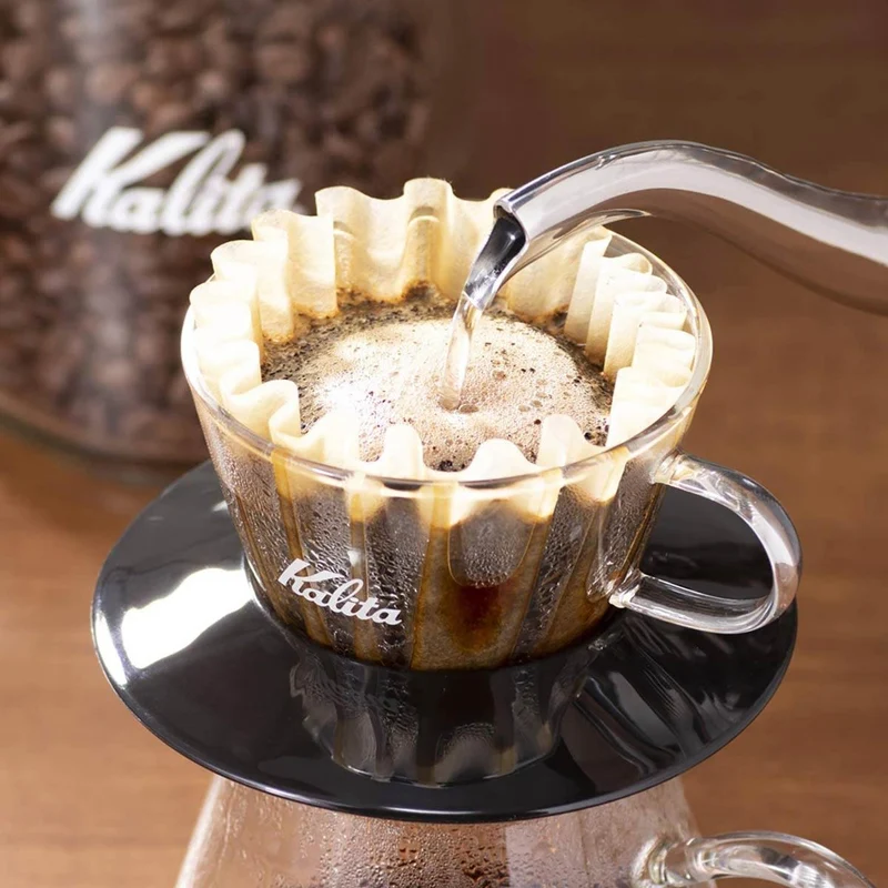 Dripper Verre Wave 185 - 4 Tasses | Kalita