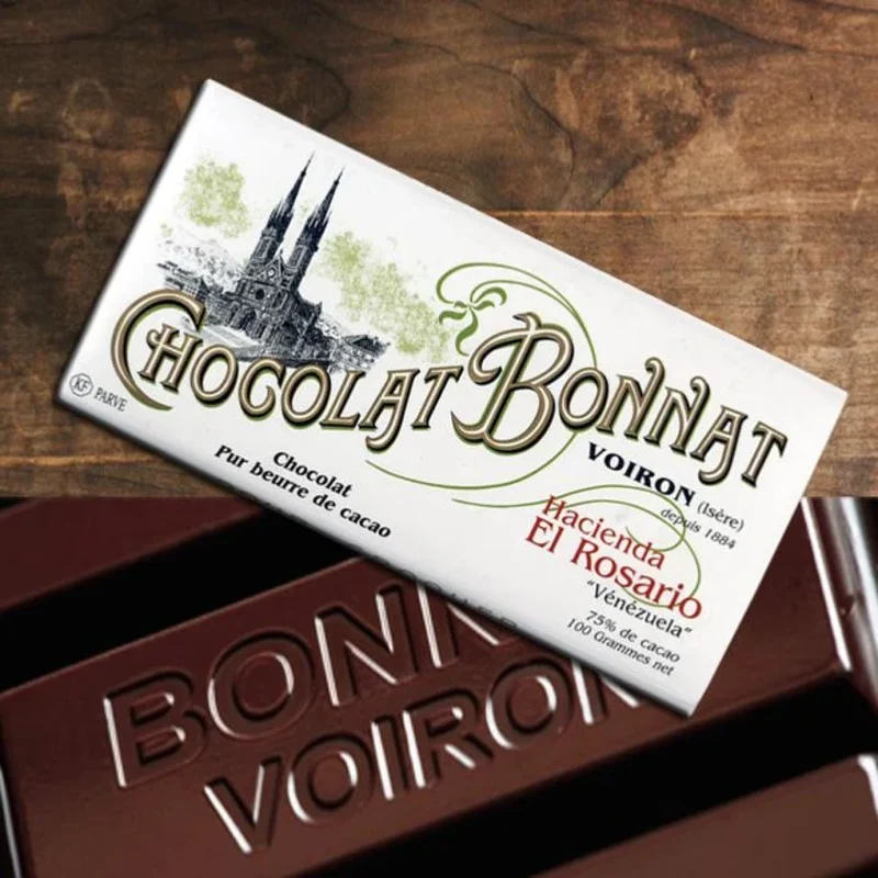 Chocolat Venezuela Hacienda El Rosario - 75% cacao - 100 Gr | Bonnat