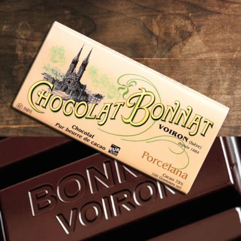 Chocolat Noir Venezuela Porcelana - 75% cacao - 100 Gr | Bonnat