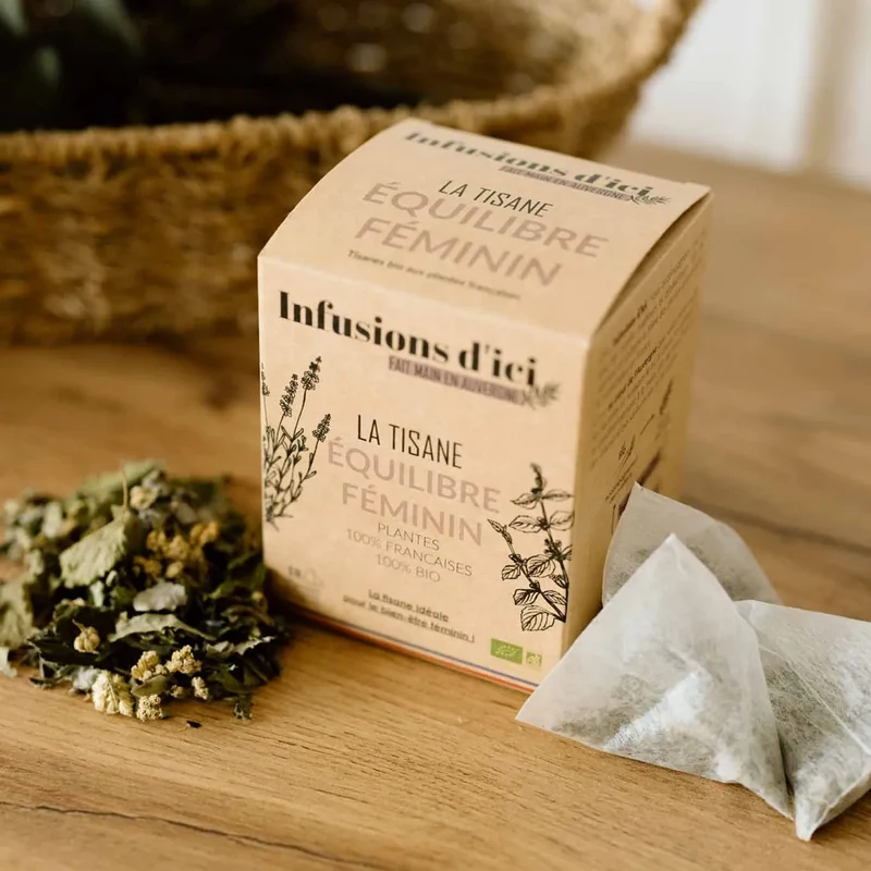 La Tisane BIO Equilibre Féminin - 18 sachets | Infusions d'Ici