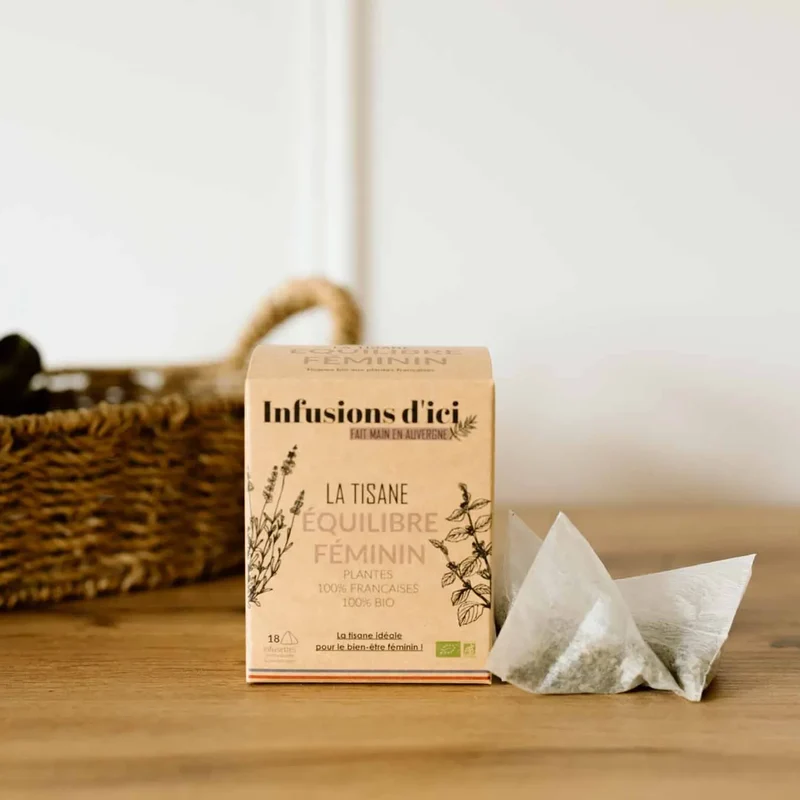La Tisane BIO Equilibre Féminin - 18 sachets | Infusions d'Ici