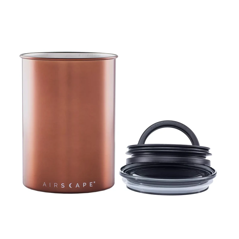 Boite Conservatrice Inox - Cuivre Brossé - 500 Gr | Airscape