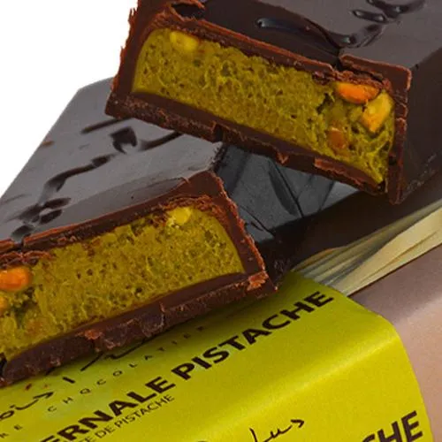 Barre Chocolat Infernale Pistache - 160 Gr | Pralus