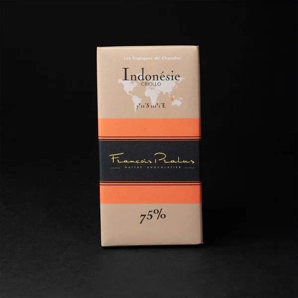 Chocolat Noir Indonésie - 75% cacao - 100g | Pralus