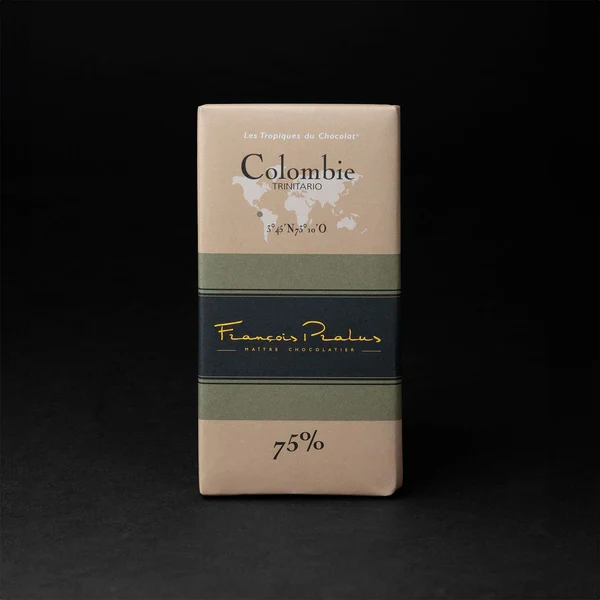Chocolat Noir Colombie - 75% cacao - 100 Gr | Pralus