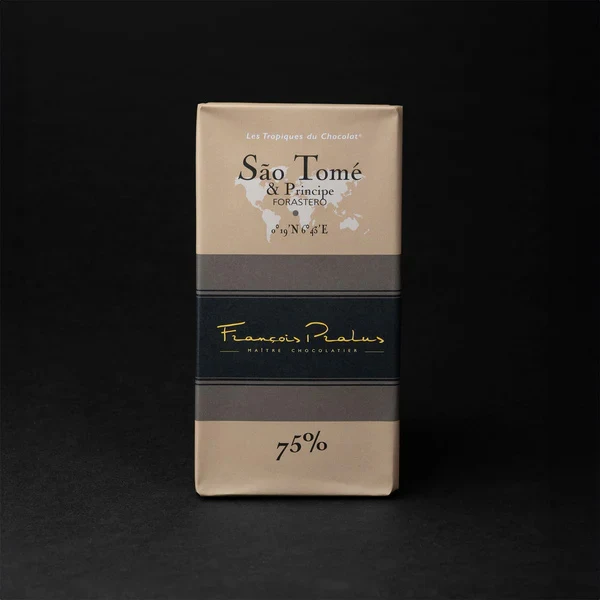 Chocolat Noir Sao Tomé - 75% cacao - 100 Gr | Pralus