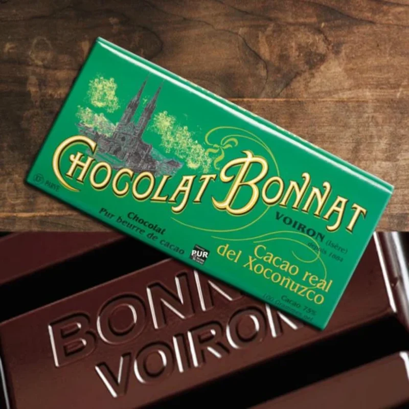 Chocolat Noir Mexique Real del Xoconuzco - 75% cacao - 100 Gr | Bonnat
