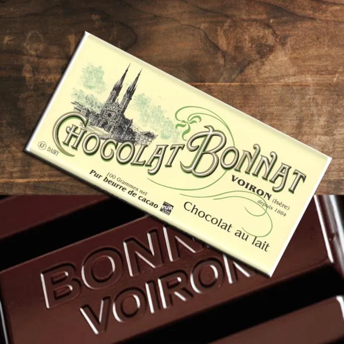 Chocolat au Lait - 55% cacao - 100 Gr | Bonnat