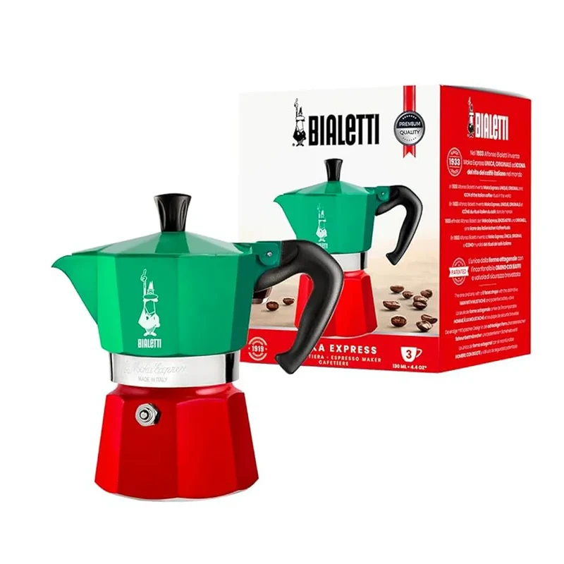 Cafetière Italienne Moka Express Italia - 3 Tasses | Bialetti