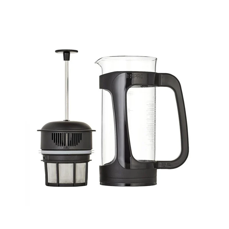 Cafetière à Piston P3 Verre et Plastique Noir - 900 ml | Espro