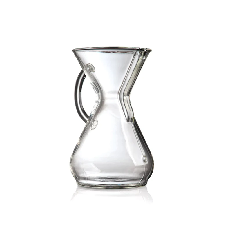 Cafetière Manuelle Slow Coffee avec Poignée - 6 Tasses | Chemex