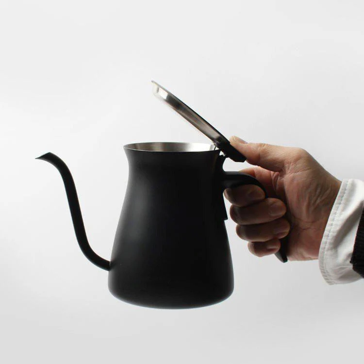 Bouilloire Pour Over - Col de Cygne - Noir - 900 ml | Kinto