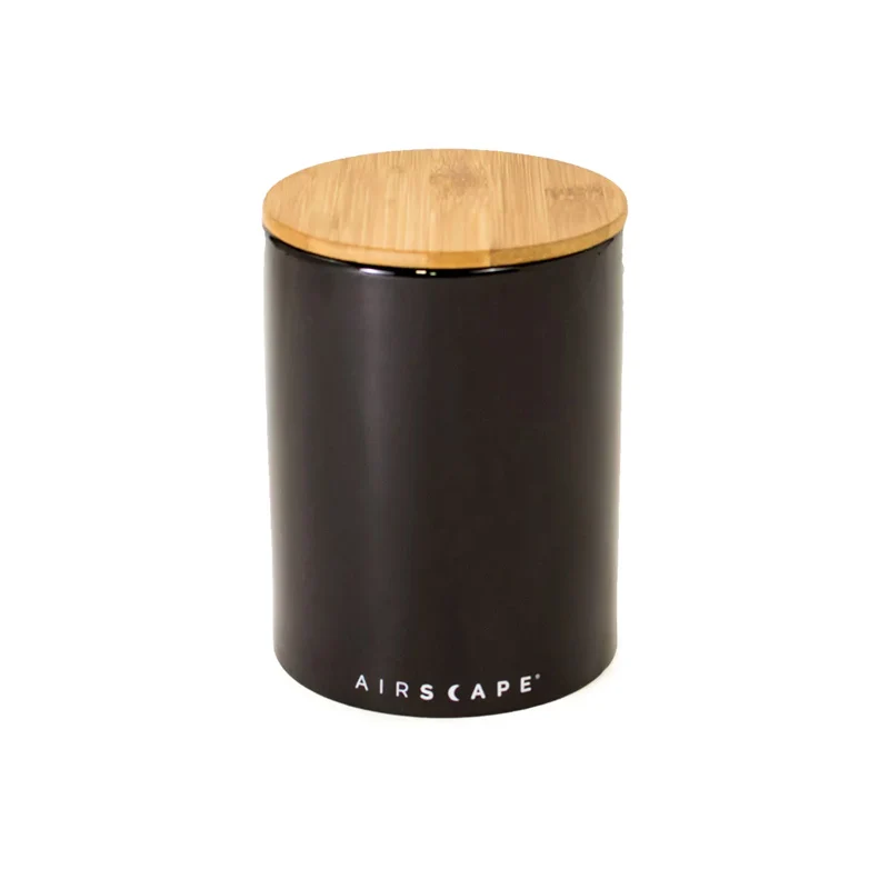 Boite Conservatrice Céramique Noir Brillant - 500 Gr | Airscape