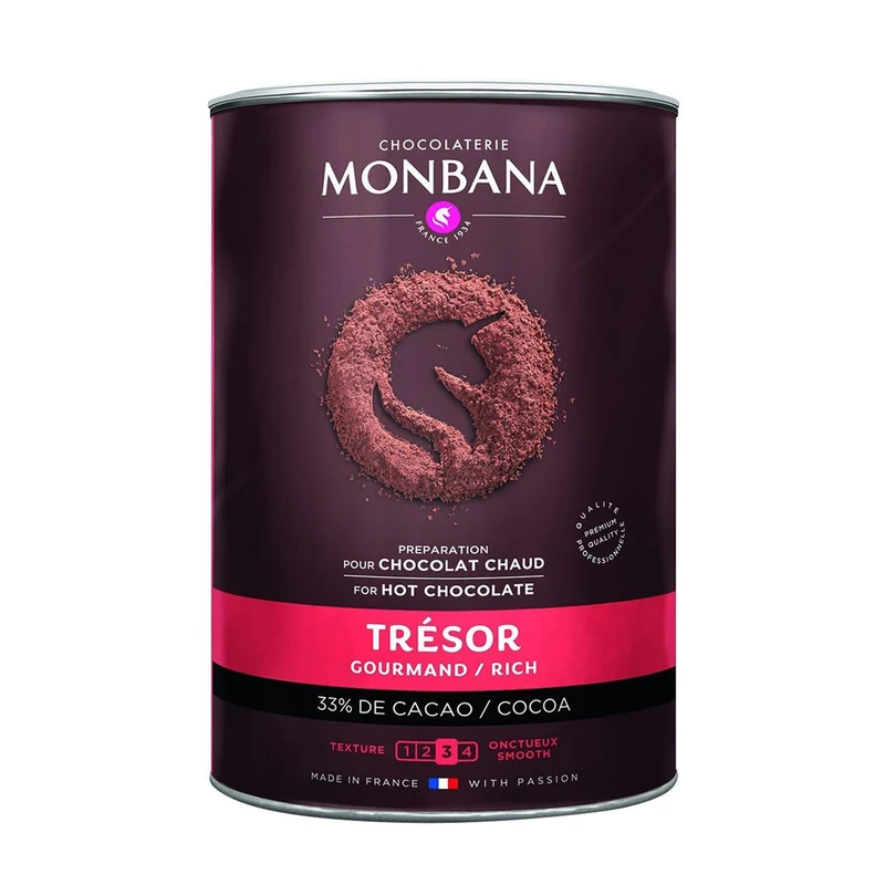Chocolat en Poudre Trésor - 1 Kg | Monbana