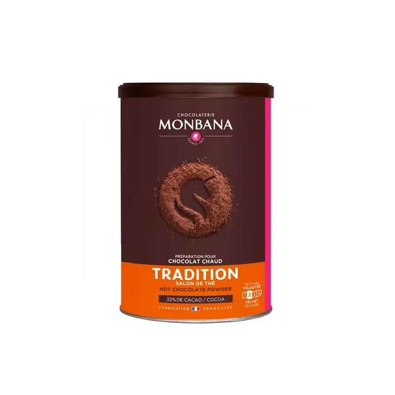 Chocolat en Poudre Tradition Salon de Thé - 250 Gr | Monbana