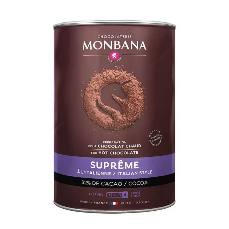 Chocolat en poudre Suprême de chocolat 1 Kg | Monbana