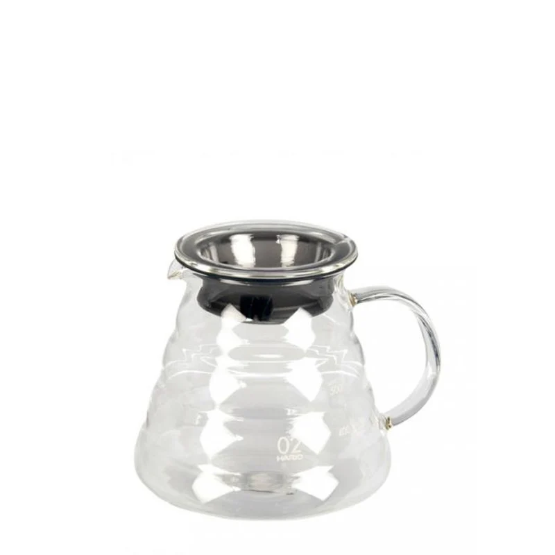 Carafe en Verre pour V60 - XGSR - 2 à 5 Tasses | Hario