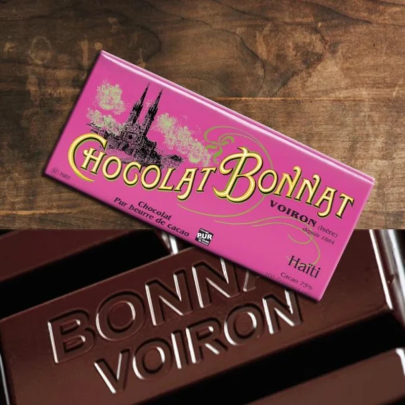 Chocolat Noir Haïti - 75% cacao - 100 Gr | Bonnat
