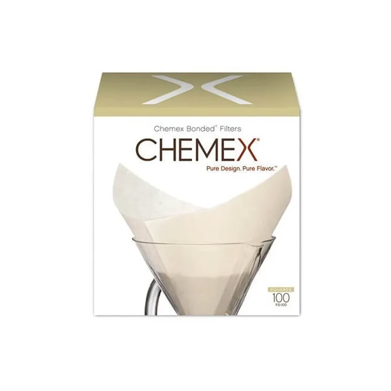100 Filtres Blancs - 6 à 10 Tasses | Chemex