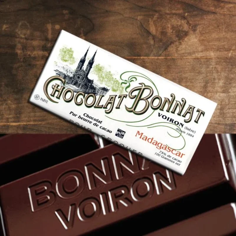 Chocolat Noir Madagascar - 75% cacao - 100 Gr | Bonnat