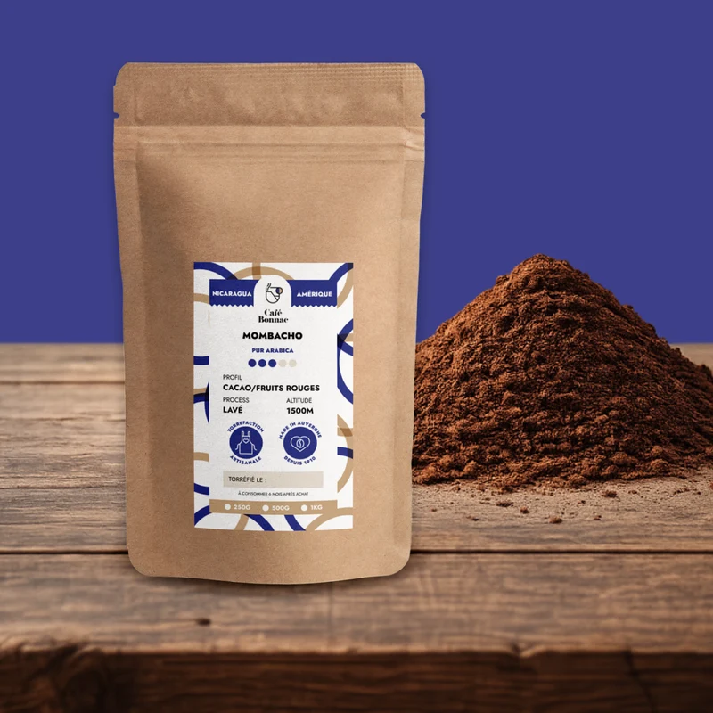Café Moulu Nicaragua Mombacho - Café Bonnac | 100% Arabica
