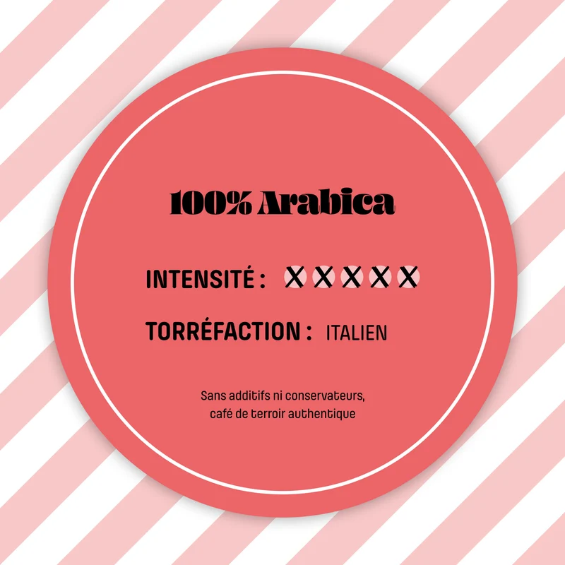 Café en Grain Presto - Blend Gusto Italiano | Arabica/Robusta - Café Certifié Biologique - Goût Italien