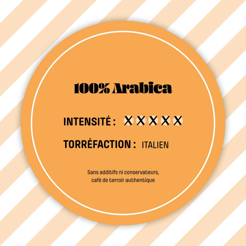 Café Moulu Presto - Blend Pietro | 100% Arabica - Goût Italien