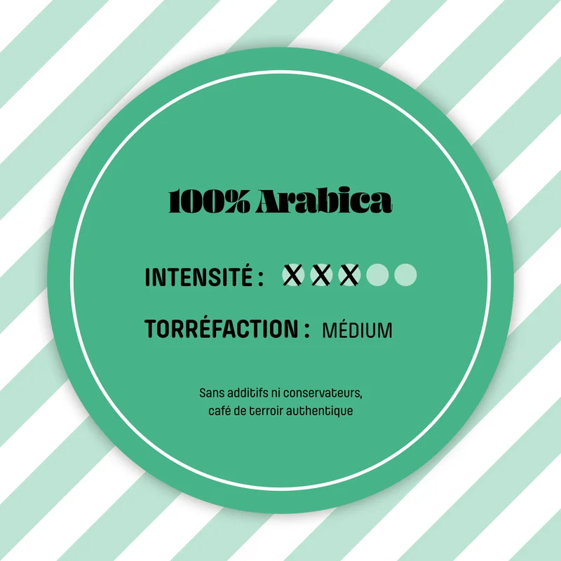Café en Grain Presto - Blend Expresso Doux | 100% Arabica - Goût Italien