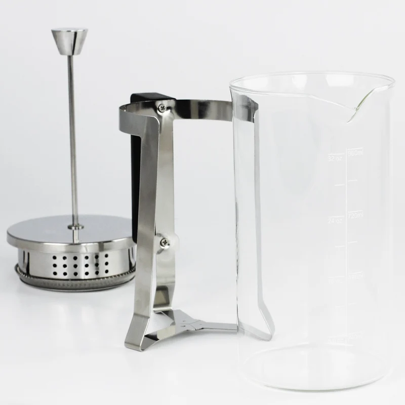 Cafetière à piston simple paroi Arabica - Cristel