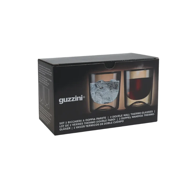 Lot de 2 verres Thermo double paroi "everyday" - Guzzini