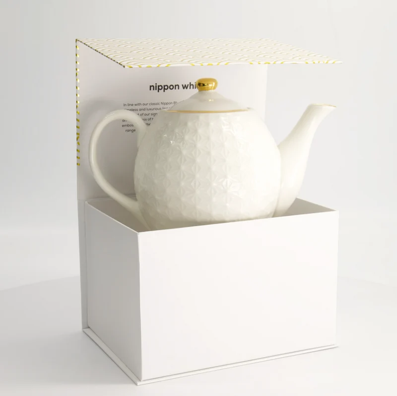 Théière Nippon White Gold Star 1,3 L – Tokyo Design Studio